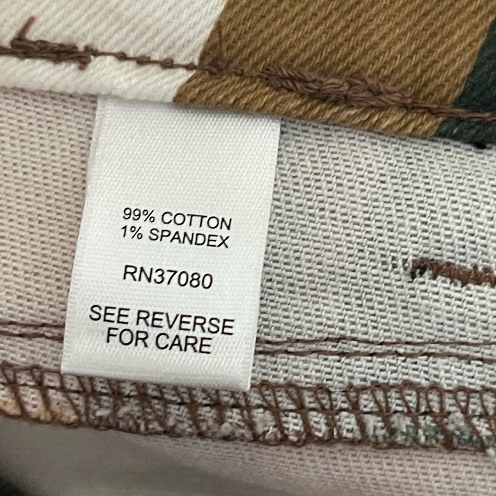 Versona Multicolor Stripe Flaired Bottom Jeans - Picture 7 of 13